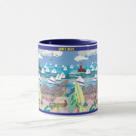 Caneca Mugs: Café, Cacau, Chá, Sopa