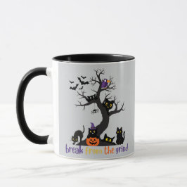 Caneca Muita Gata Negra Café Mug