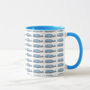 Caneca muitas baleias