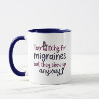 Caneca Muito Bruxa para Enxaquecas