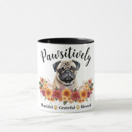 Caneca Muito Feliz Gratidão Abençoado Cachorro Fofo