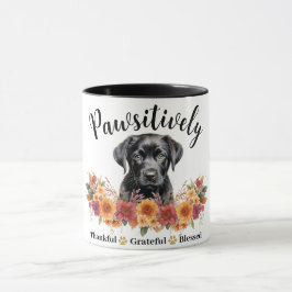 Caneca Muito Feliz Grato Abençoado Cachorro Fofo