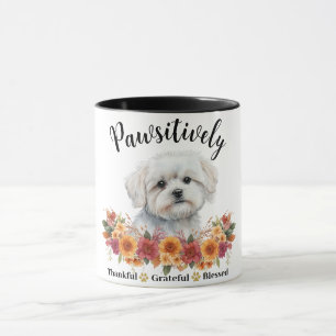 Caneca Muito Grato Feliz Abencoado Cachorro Fofo