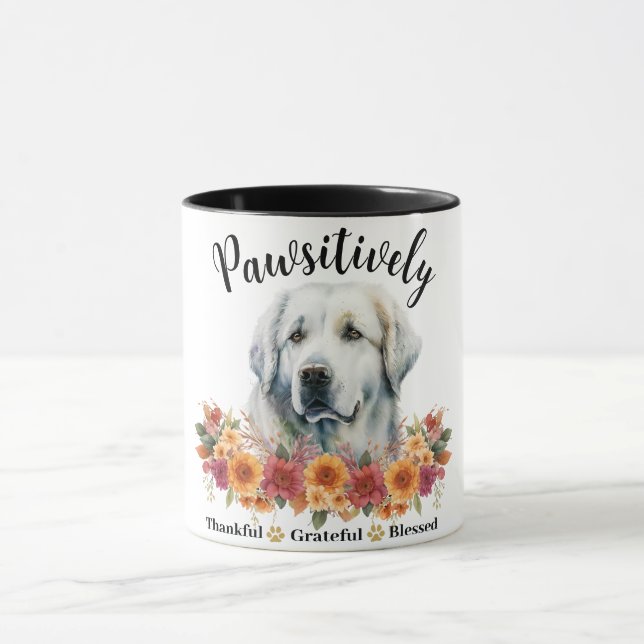 Caneca Muito Grato Feliz Lindamente Fofo Cachorro (Centro)