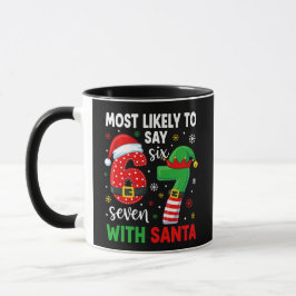 Caneca Muito provavelmente dirá 67 Meme Natal