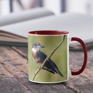 Caneca Mulher Beliscada Kingfisher Fora num Limb