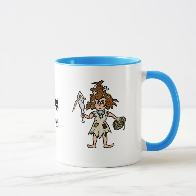 Caneca Mulher-Caverna Seamstress Mug (Direita)