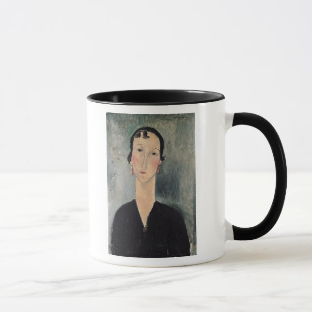 Caneca Mulher com brincos (Direita)