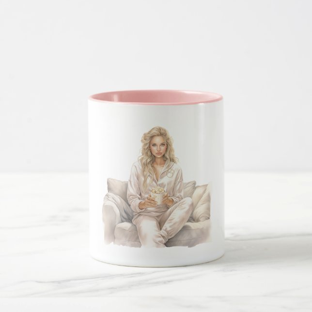 Caneca Mulher Corada Filme Hora Pipoca (Centro)