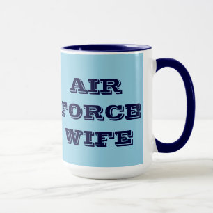 Caneca Mulher da Força Aérea Mug
