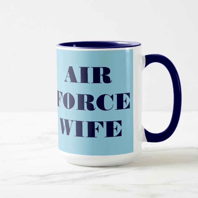 Caneca Mulher da Força Aérea Mug (Direita)