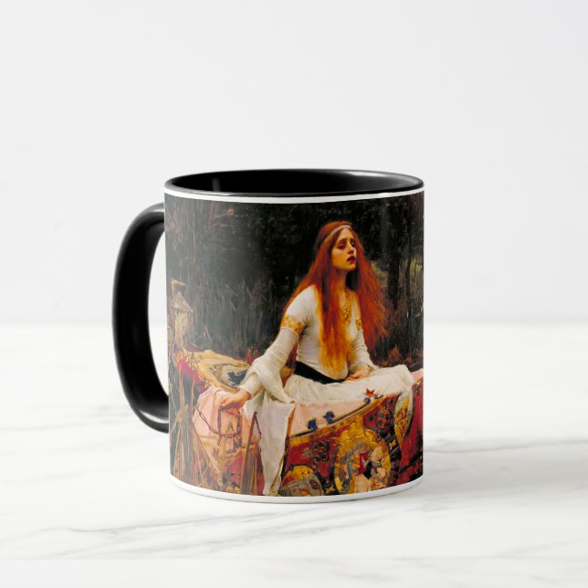 Caneca Mulher-d'água de Shalott (Frente Esquerda)