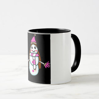 Caneca Mulher de Neve Mágica - Personagem Original por As