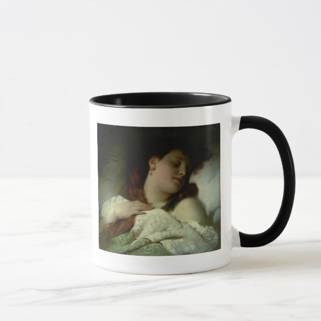 Caneca Mulher de sono (Direita)