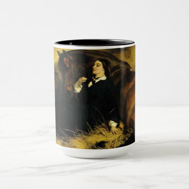 Caneca Mulher e Cavalo (Centro)