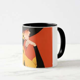 Caneca Mulher Elegante