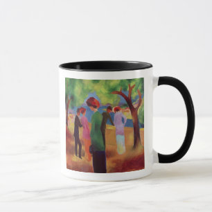 Caneca Mulher em uma jaqueta verde, 1913