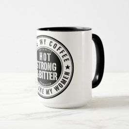 Caneca Mulher Forte e Amarrada Café Mug