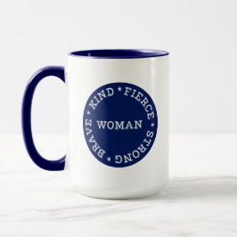 Caneca Mulher Forte e Corajosa