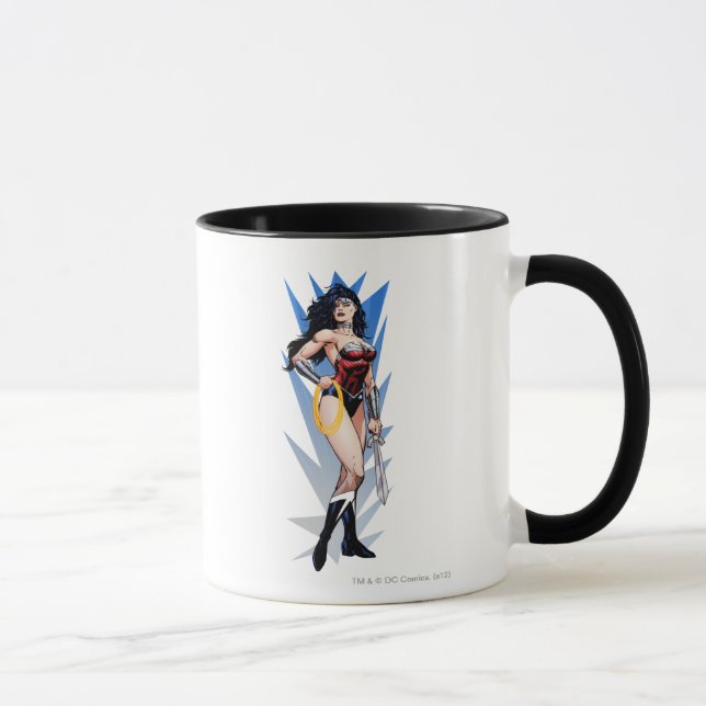 Caneca Mulher Maravilha e Espada (Direita)