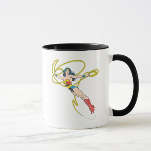 Caneca Mulher Maravilha segura Laço 4