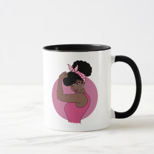 Caneca Mulher Negra Forte
