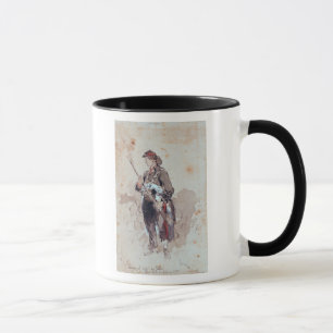 Caneca Mulher no hotel de Ville