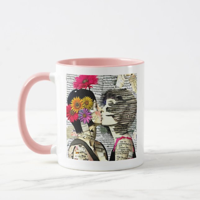 Caneca Mulheres Apaixonadas | Beijo do Orgulho (Esquerda)