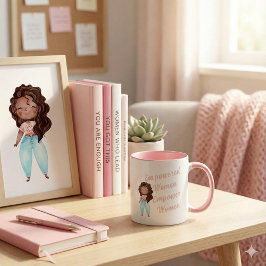 Caneca Mulheres com poder empoderam mulheres mug