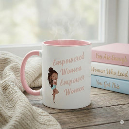 Caneca Mulheres com poder empoderam mulheres mug