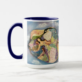 Caneca Mulheres e Meninas Estilo Klimt