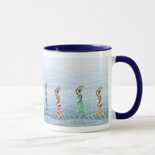 Caneca Mulheres em Tecidos Coloridos - Mug