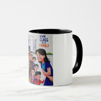 Caneca Mulheres Nossa Classe é uma família