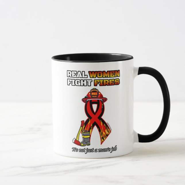 CANECA MULHERES REAIS LUTAM CONTRA INCÊNDIOS (Direita)