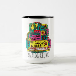Caneca Multidão analógica