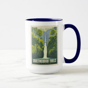 Caneca Multnomah Falls Oregon