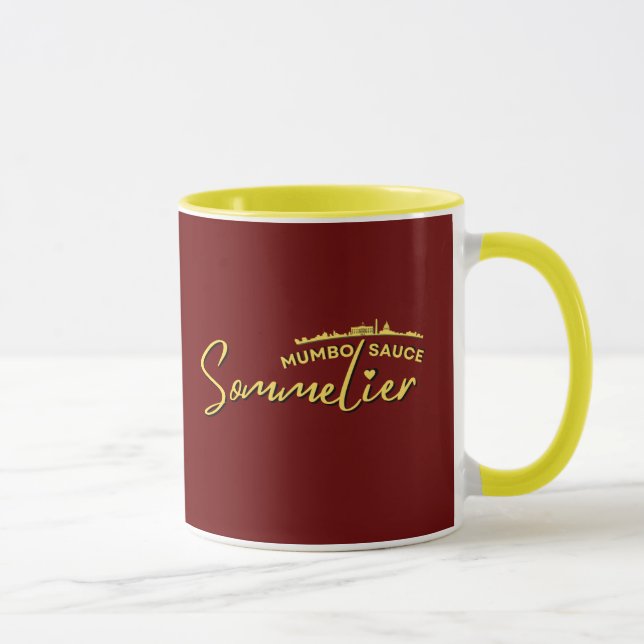 Caneca MUMBO SAUCE SOMMELIER, Mug 11oz (Direita)