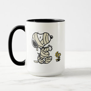 Caneca Múmias de Snoopy e Woodstock