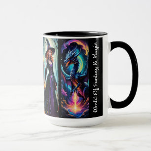 Caneca Mundo de Fantasia e Magia