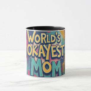 Caneca Mundos Engraçados Muito bem Mãe Dia de as mães Col