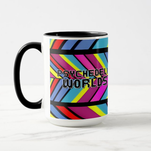 Caneca Mundos Psicodélicos (Esquerda)