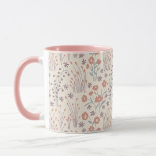 Caneca Murmurios de Flores Silvestres da Primavera