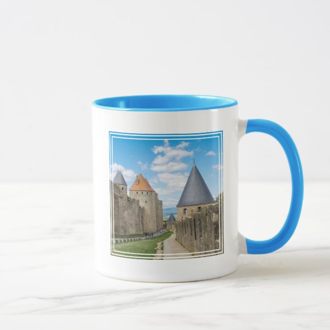 Caneca Muros medievais de Carcassonne (Direita)