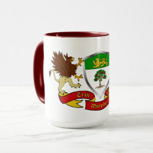 Caneca Murphy Casaco do Escudo de Armas Combo Mug
