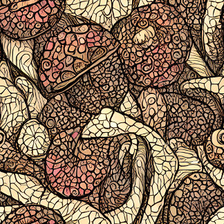 Caneca Mushroom design