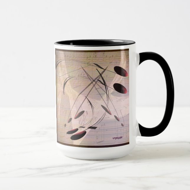 Caneca Música a canção de ninar (Direita)