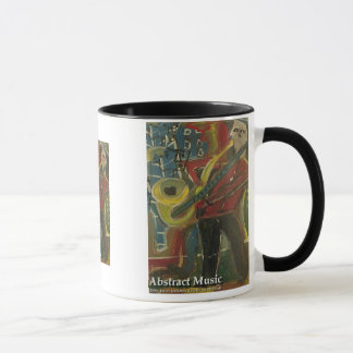 Caneca música abstrata