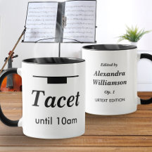 Música Clássica Divertida Humor Tacet Descanso Mat