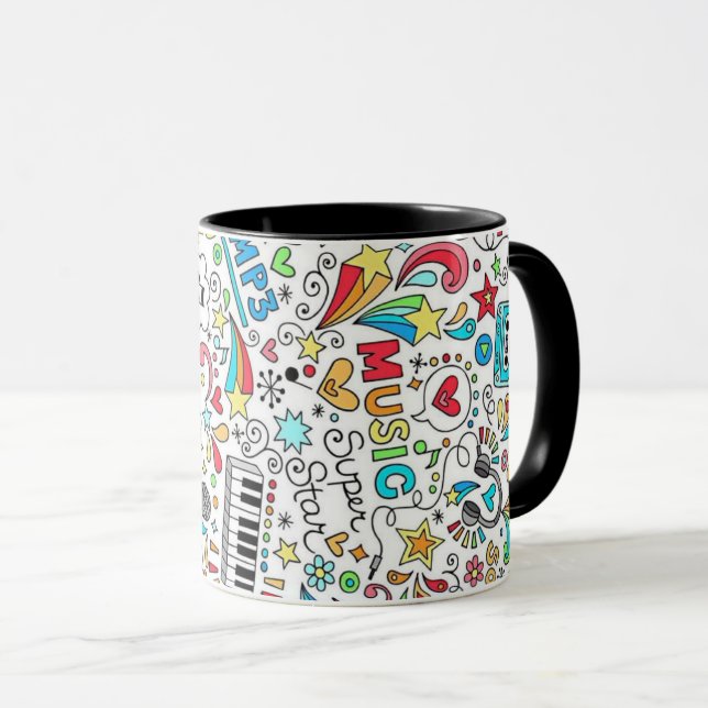 Caneca Musical (Frente Esquerda)