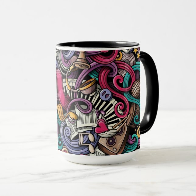 Caneca Musical (Frente Esquerda)
